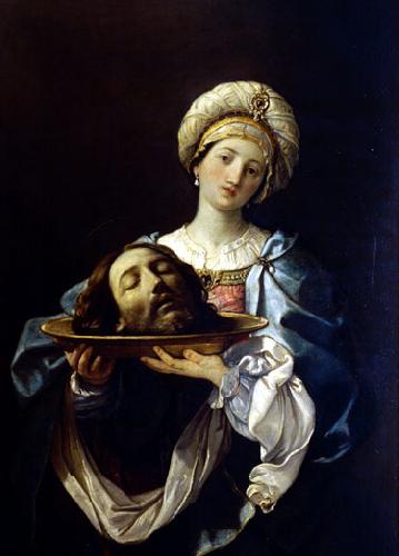 Guido Reni Salome with the Head of John the Baptist oil painting image